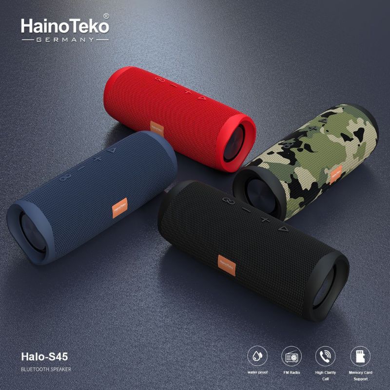 اسپیکر بلوتوثی قابل حمل هاینو تکو مدل Haino Teko Halo-S45 BASS