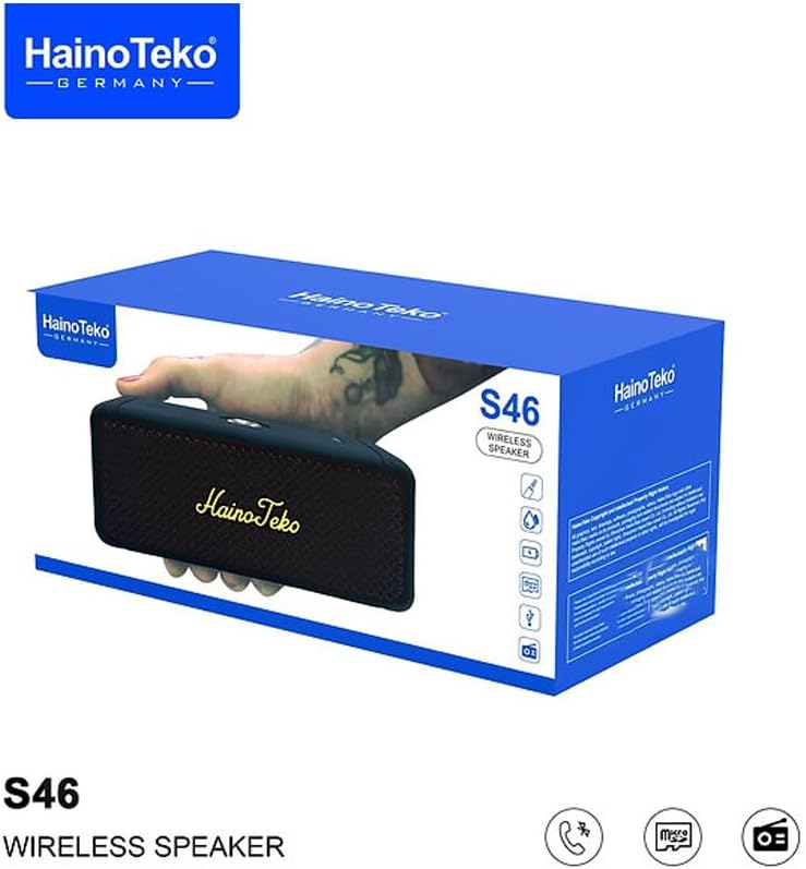 اسپیکر بلوتوثی قابل حمل Haino Teko S46