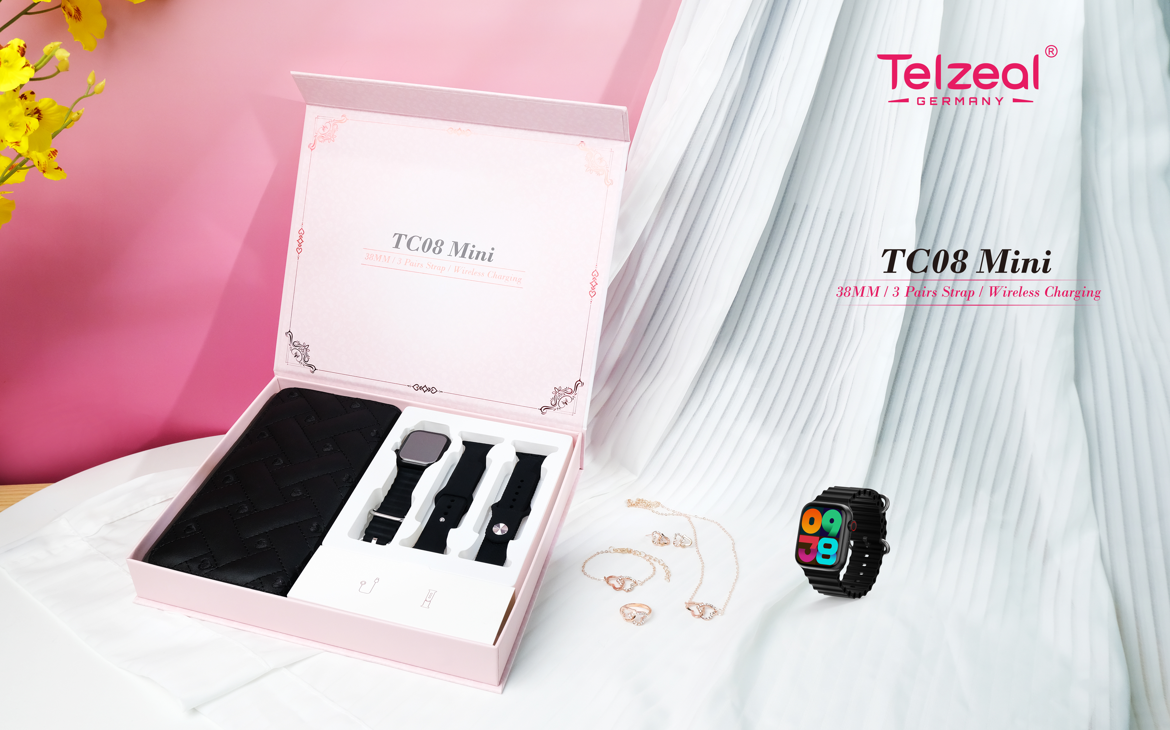 ساعت هوشمند دخترانه تلزل Telzeal TC08 MINI